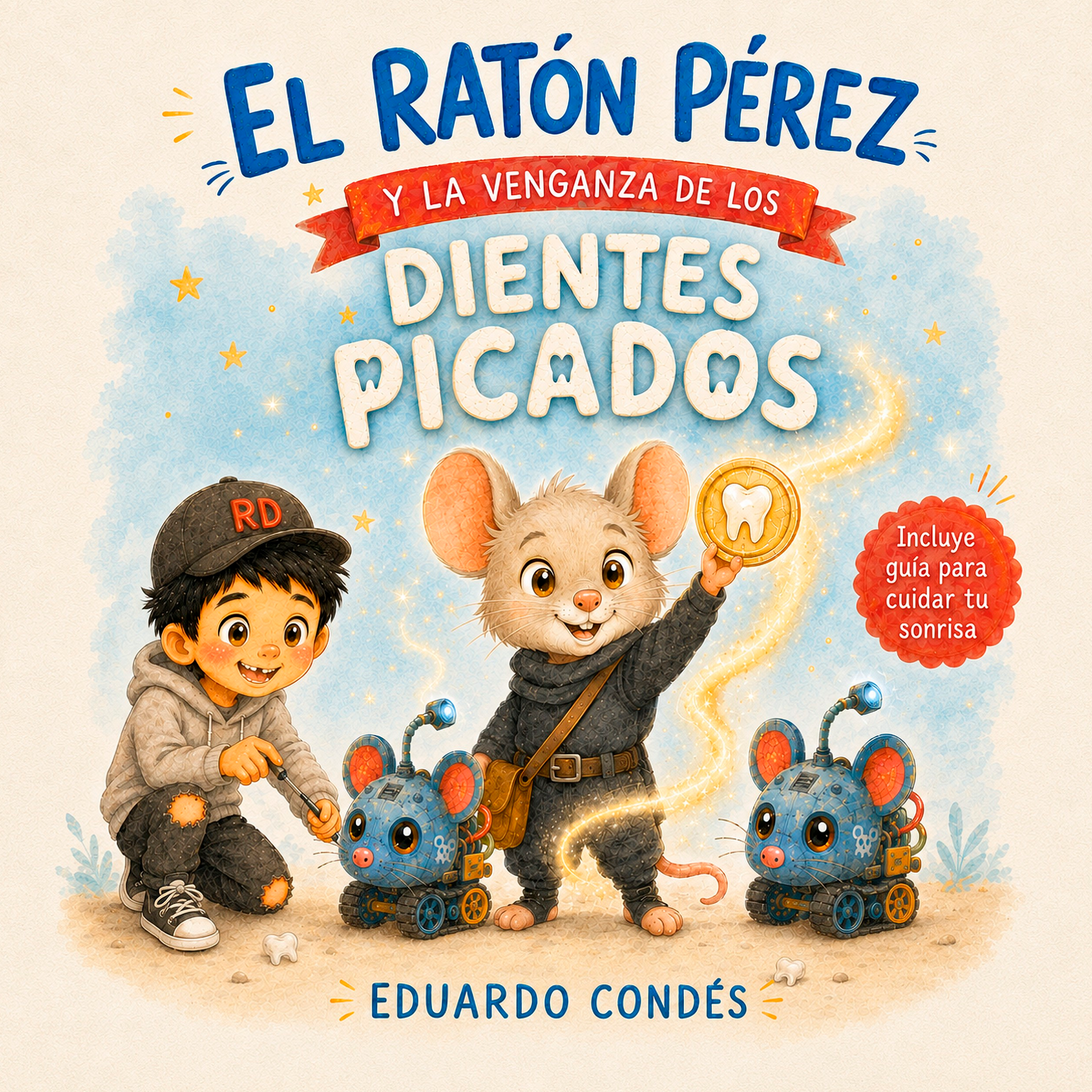 Portada del libro El Ratón Pérez y la venganza de los dientes picados, de Eduardo Condés
